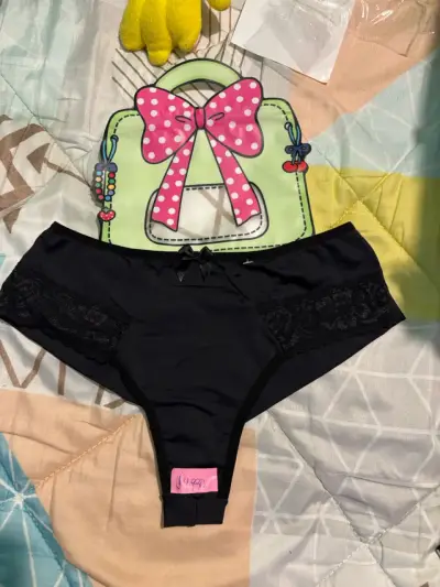 Colaless negro con encaje para mujer - miniatura 1