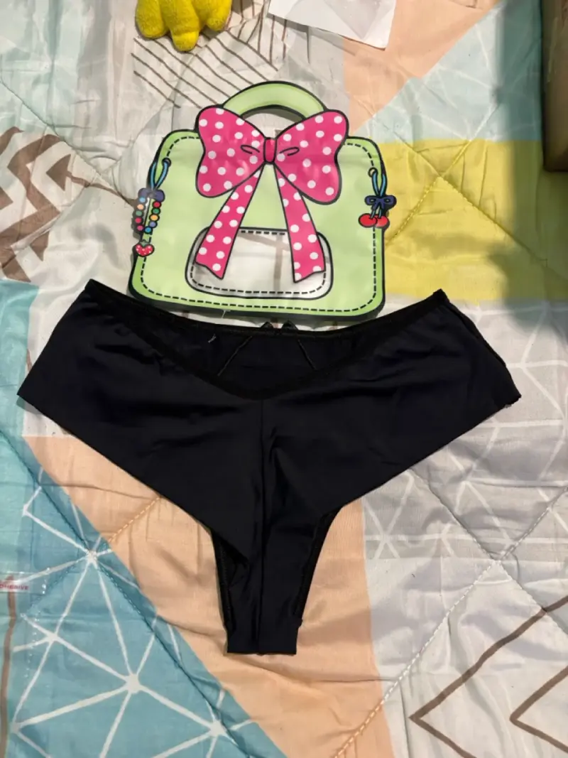 Colaless negro con encaje para mujer - 2