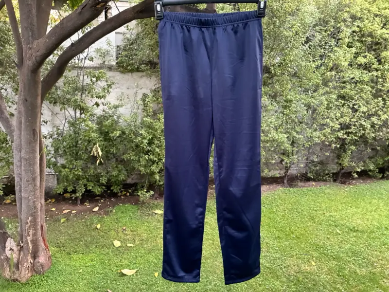 Pantalones deportivos niña azul marino Decathlon - 1