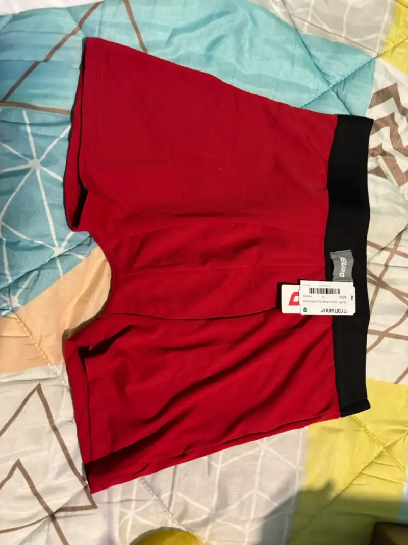 Boxer rojo para hombre con cintura elástica
