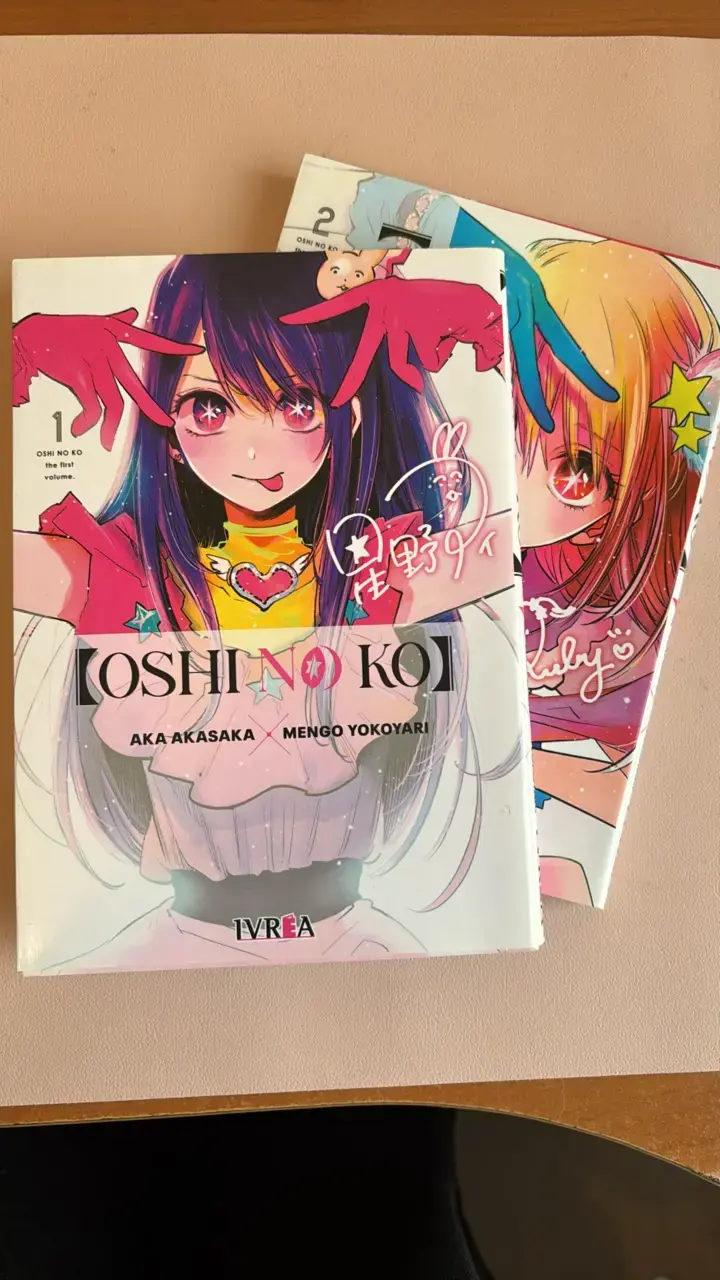 Manga Oshi No Ko Volúmenes 1 y 2