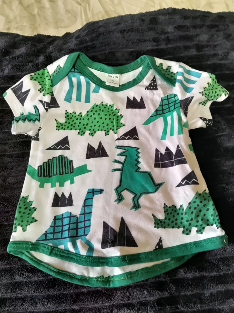Conjunto de poleras y polerones para bebé con estampados divertidos - 1