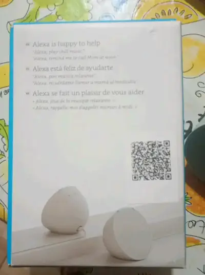 Altavoz Inteligente Echo Pop Blanco Alexa - miniatura 2