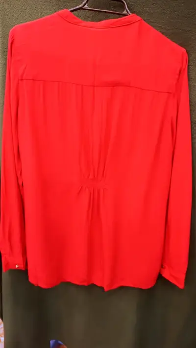 Blusa roja de mujer Fashionpark talla L - miniatura 2