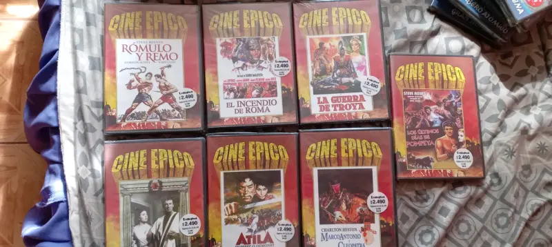 Colección de DVDs Cine Épico y Western - 1