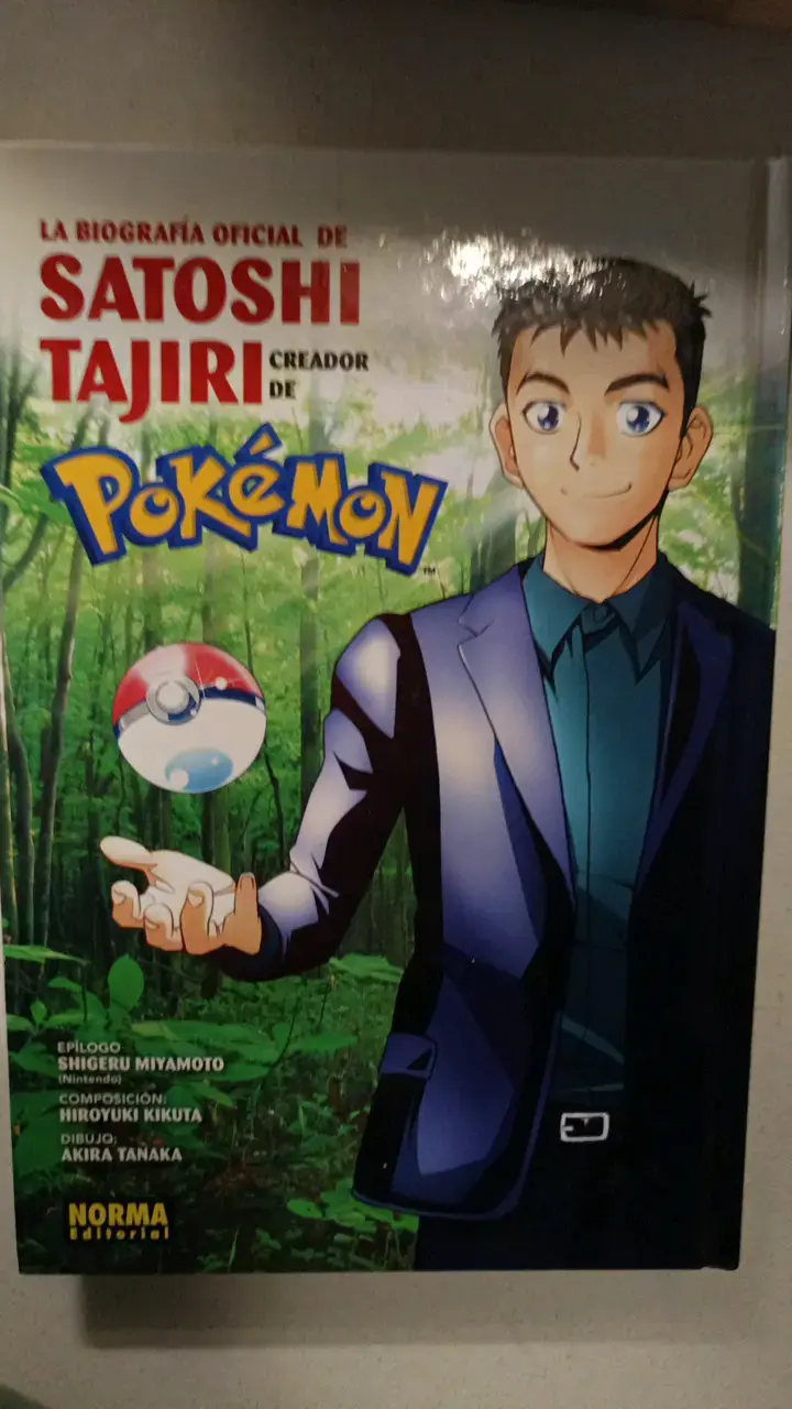 Biografía Oficial de Satoshi Tajiri Manga - 1