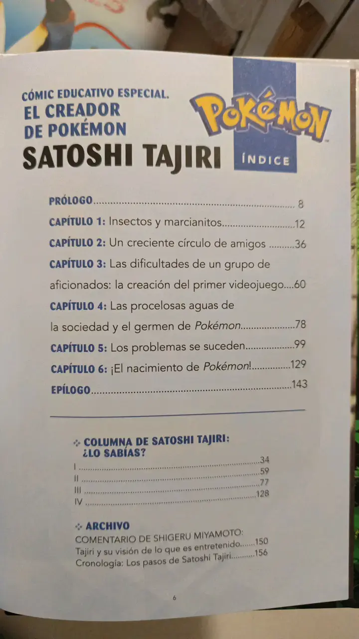 Biografía Oficial de Satoshi Tajiri Manga - 3