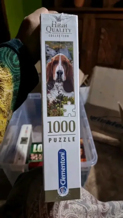 Rompecabezas Clementoni 1000 piezas perro Basset Hound - miniatura 4