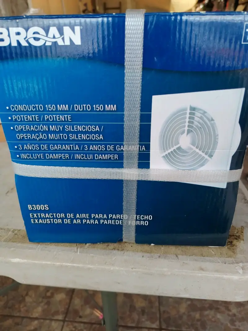 Extractor de Aire Broan B300S para Pared o Techo - 3