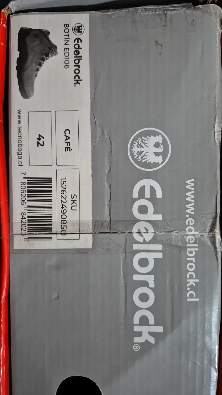 Zapato de seguridad café Edelbrock Asilante - 3