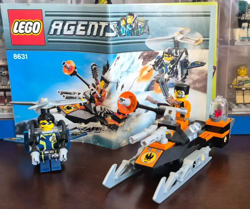LEGO Agents moto nieve