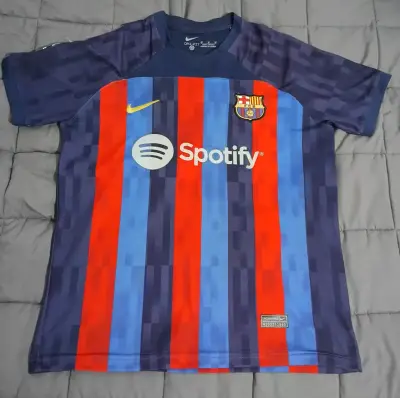 Camiseta FC Barcelona Nike Lewandowski 2022 - miniatura 1