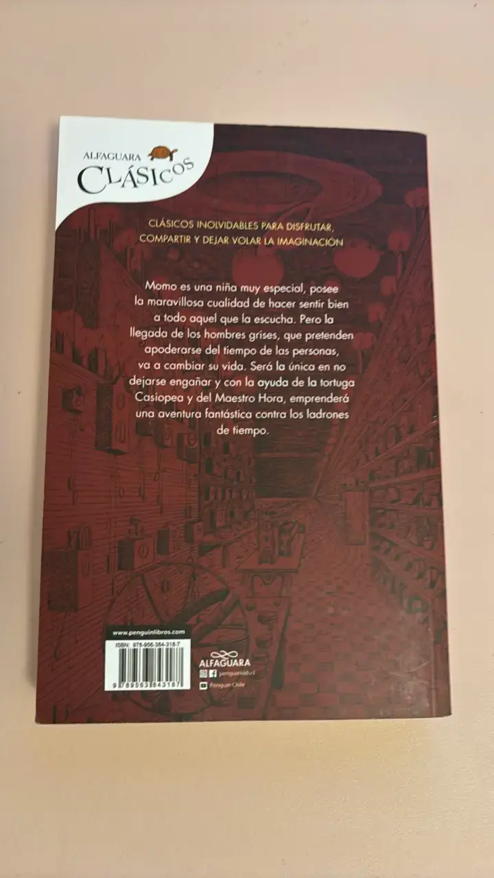 Libro Momo de Michael Ende - 2