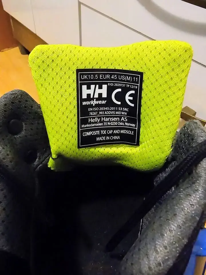 Helly Hansen 45 Bototos de seguridad Addvis Mid WW - 3