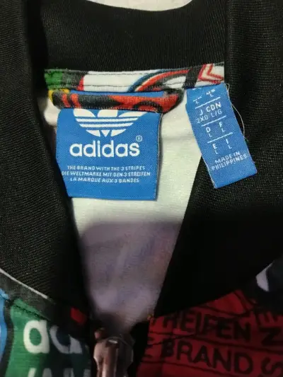 Poleron Adidas estampada multicolor - miniatura 3