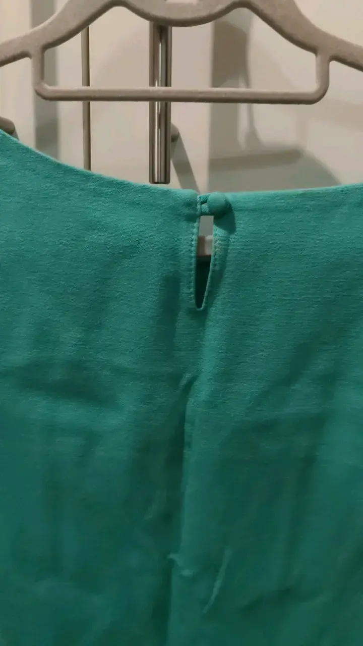 Vestido verde sin mangas talla 42 - 5