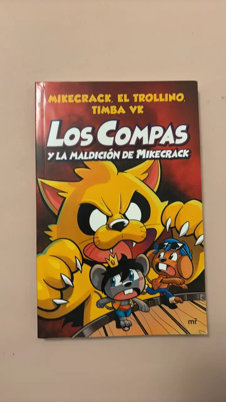 Libro Los Compas y la Maldición de Mikecrack