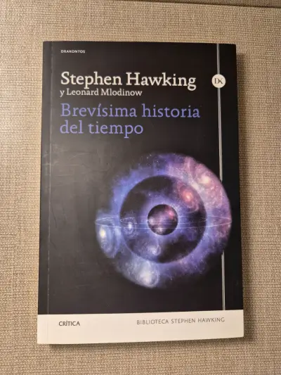 Libro Brevísima Historia del Tiempo de S. Hawking - miniatura 1
