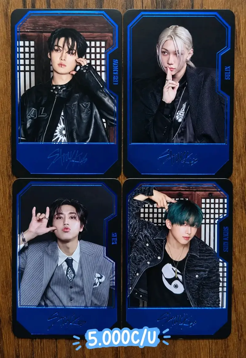 Photocards Stray Kids 'HOP' Edición Limitada