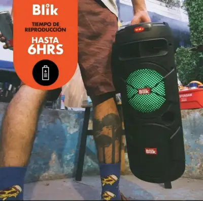 Parlante Bluetooth Blik Screamer3 con Micrófono - miniatura 3