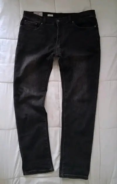 Jeans negros para hombre Robert Lewis talla 46 - miniatura 1