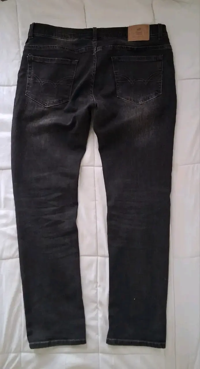 Jeans negros para hombre Robert Lewis talla 46 - 2