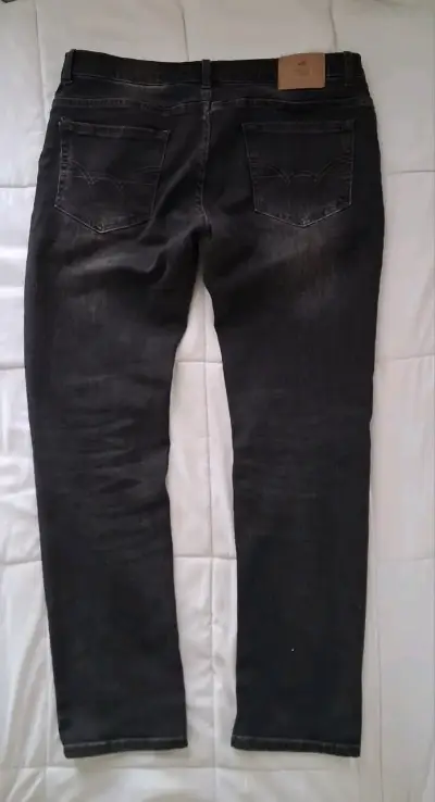 Jeans negros para hombre Robert Lewis talla 46 - miniatura 2