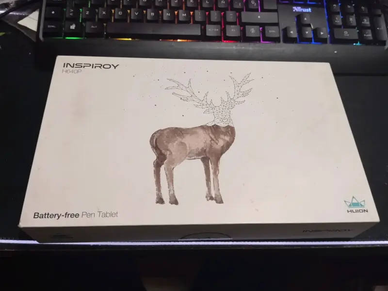 Tableta Gráfica Huion Inspiroy H640P - 1