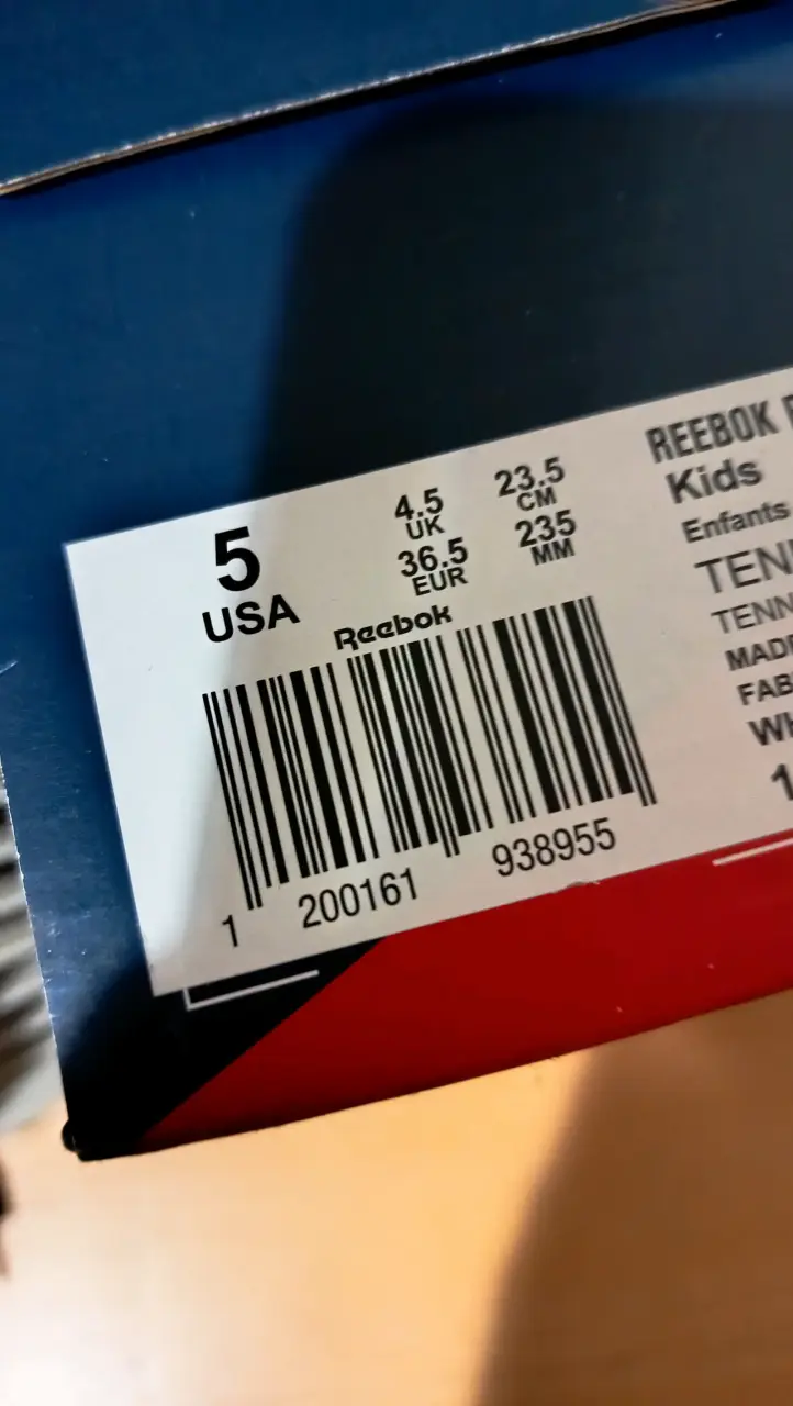Zapatillas Reebok blancas 36,5 - 4