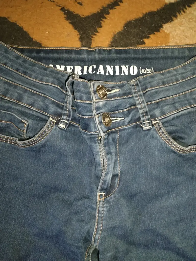 Jeans azul mujer Americanino talla 40 - 2