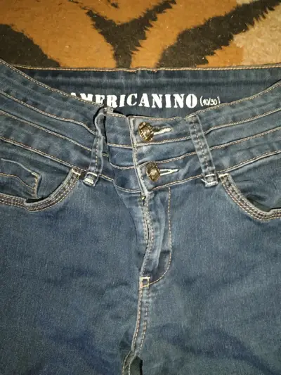 Jeans azul mujer Americanino talla 40 - miniatura 2