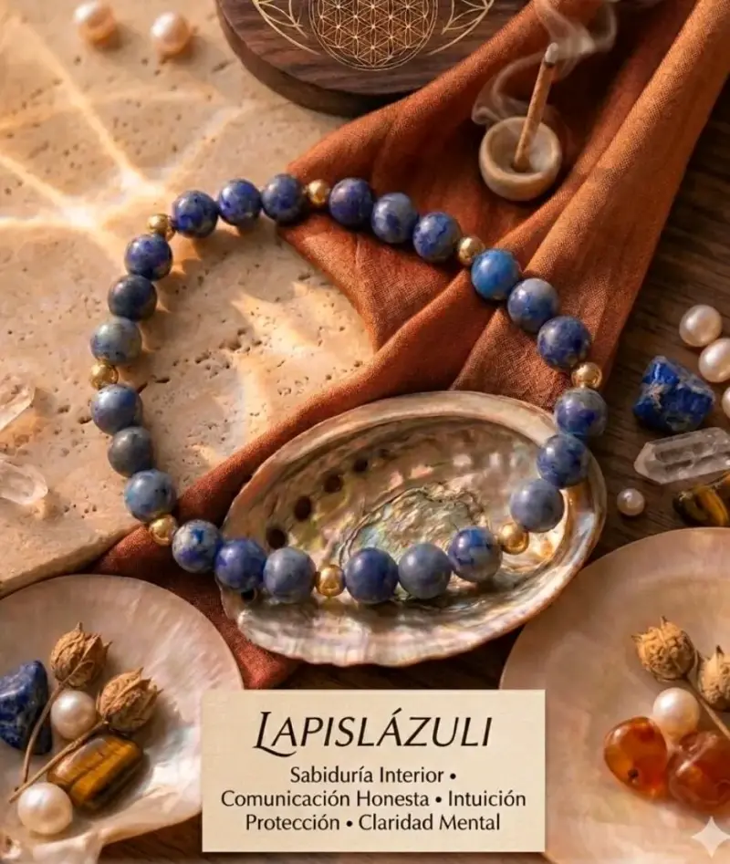 Pulsera de Piedras Naturales Ágata y Citrino - 4