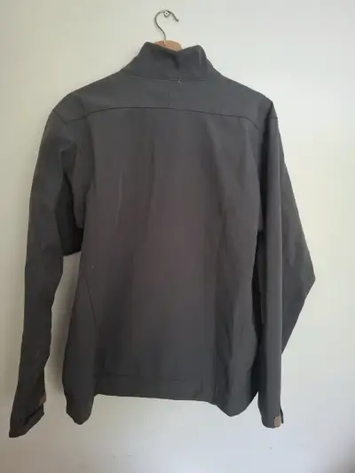 Chaqueta polar gris con cierre y bolsillos Talla M - miniatura 3