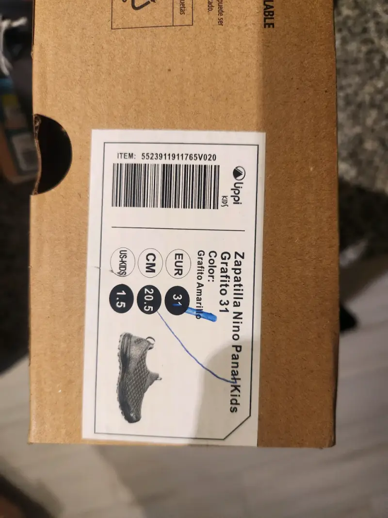 Zapatillas para niños Uppi Springback azul - 5
