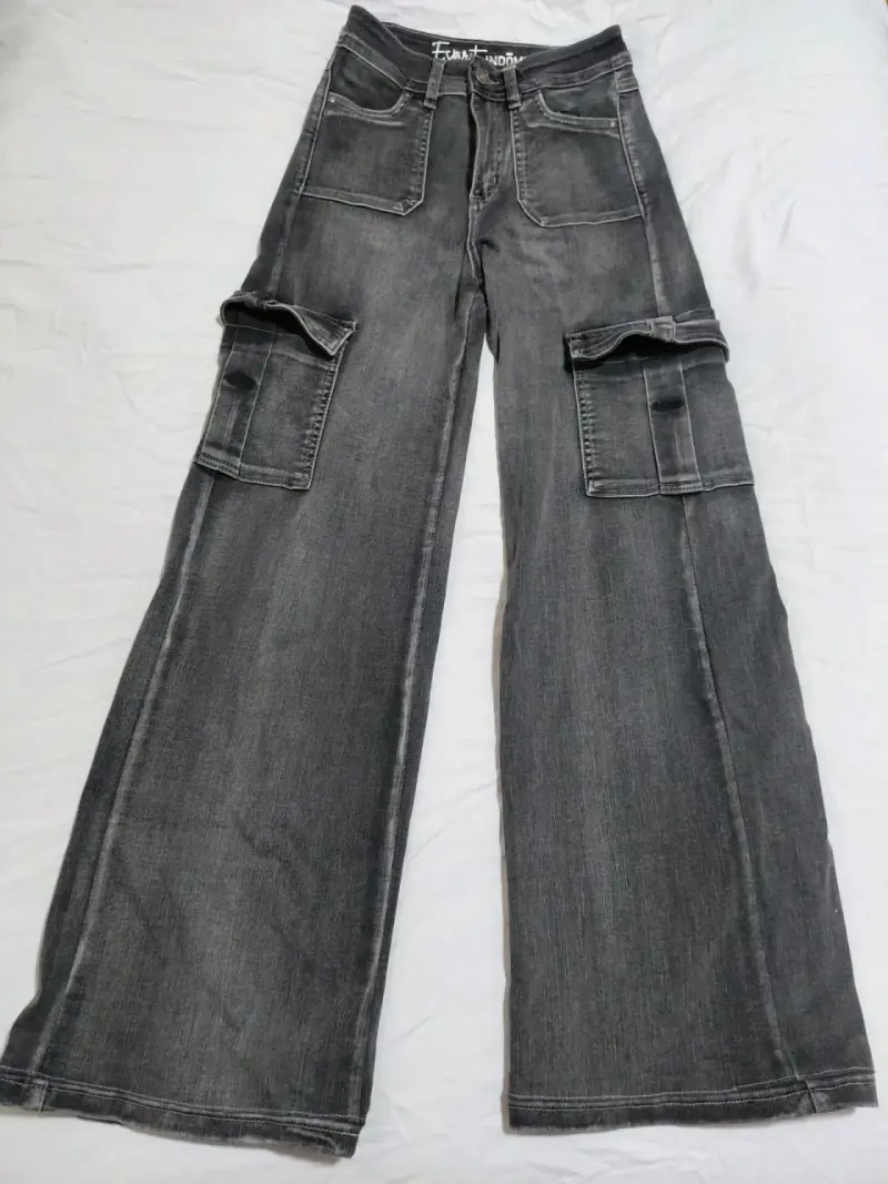 Pantalones cargo gris/osc Espiritu Indómita - 1