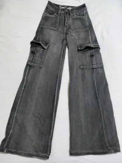 Pantalones cargo gris/osc  Espiritu Indómita - miniatura 1