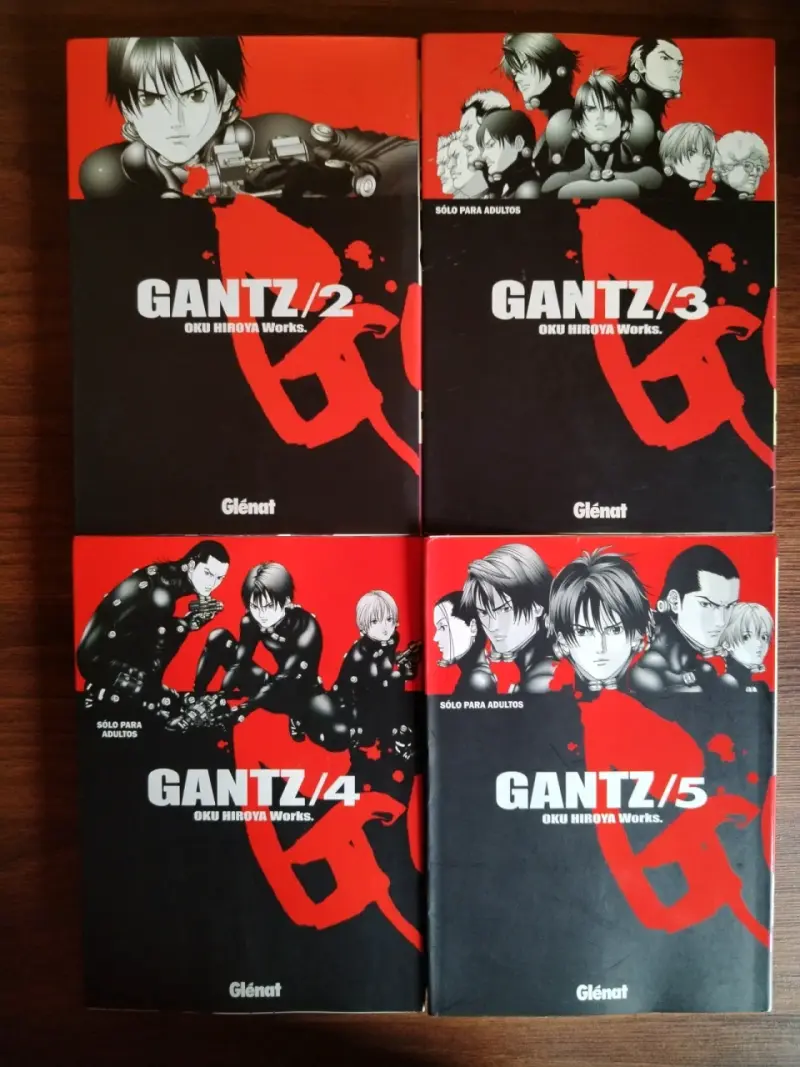 Colección de mangas Gantz volúmenes 2 a 5 - 1