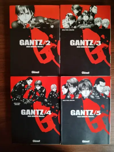 Colección de mangas Gantz volúmenes 2 a 5 - miniatura 1