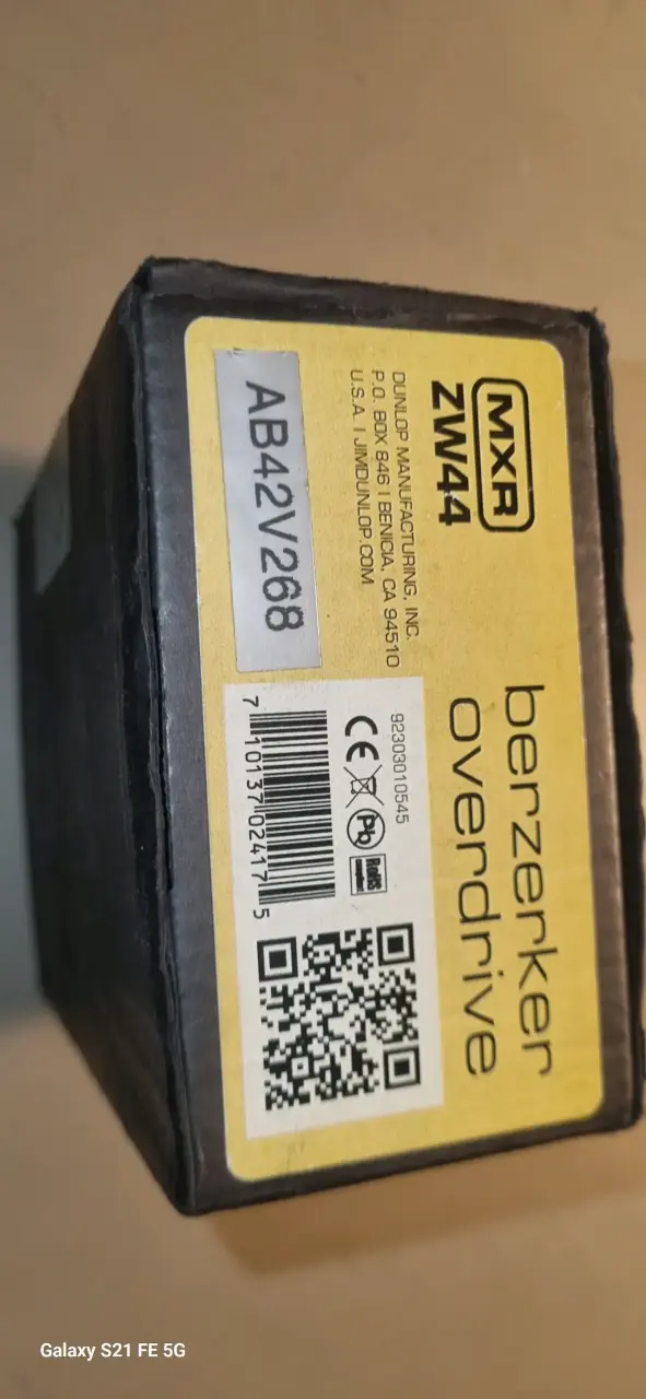 Pedal de efectos MXR Berzerker Overdrive - 2