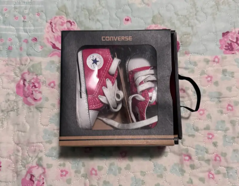 Zapatillas Converse All Star para bebé rojas - 1
