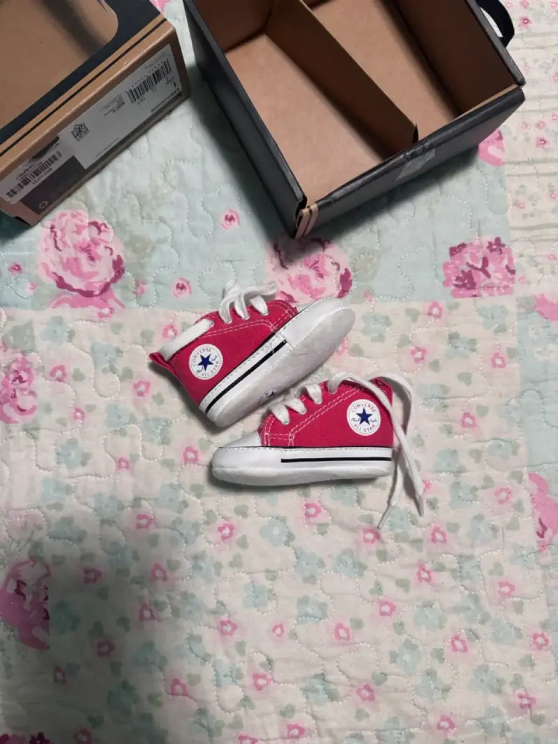 Zapatillas Converse All Star para bebé rojas - 2