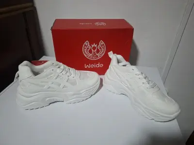 Zapatillas deportivas blancas Weide para mujer - miniatura 2
