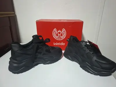 Zapatillas deportivas negras Weide para hombre - miniatura 1
