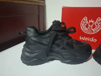 Zapatillas deportivas negras Weide para hombre - miniatura 2