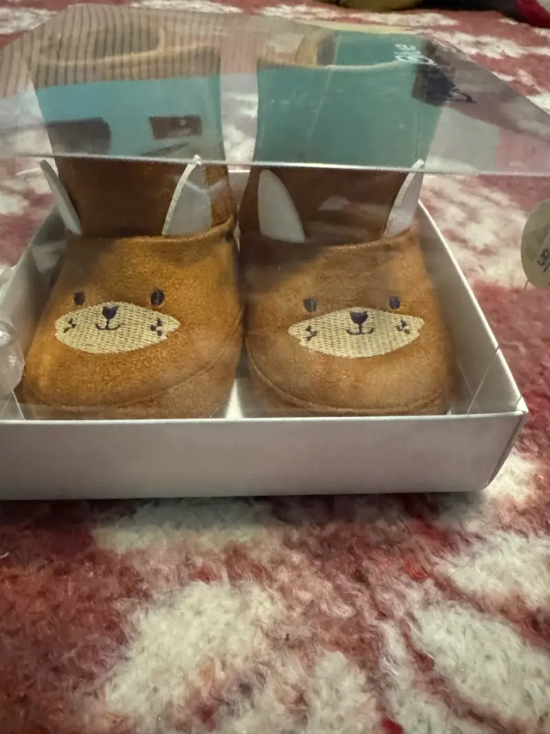 Botines de bebé con diseño de oso - 1