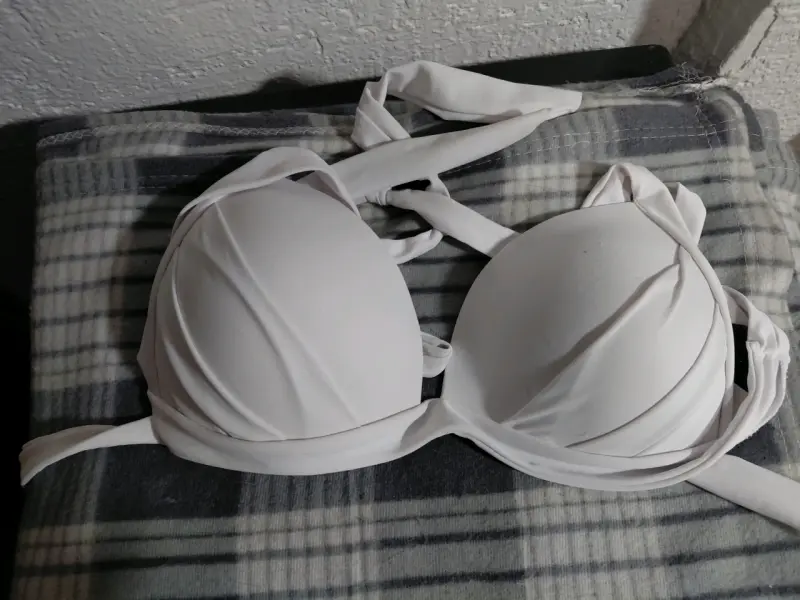 Sostén Bikini Blanco Talla XL - 2