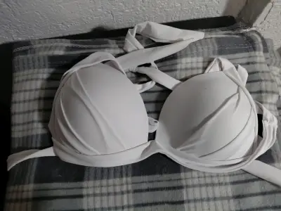 Sostén Bikini Blanco Talla XL - miniatura 2