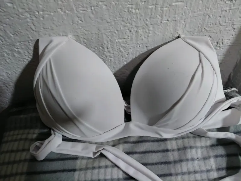 Sostén Bikini Blanco Talla XL - 3