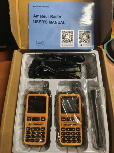 Radio Baofeng 5R Mini UHF/VHF Análogo (pack de 2) - miniatura 3