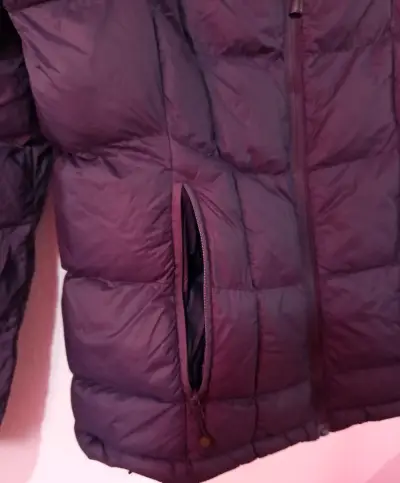 Parka Acolchada Polemic Mujer Morada Con Gorro - miniatura 2